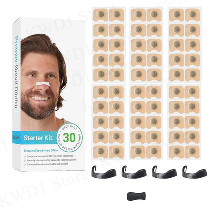 Magnetic Nasal Strips & Dilator Kit – Stop Snoring, Breathe Better